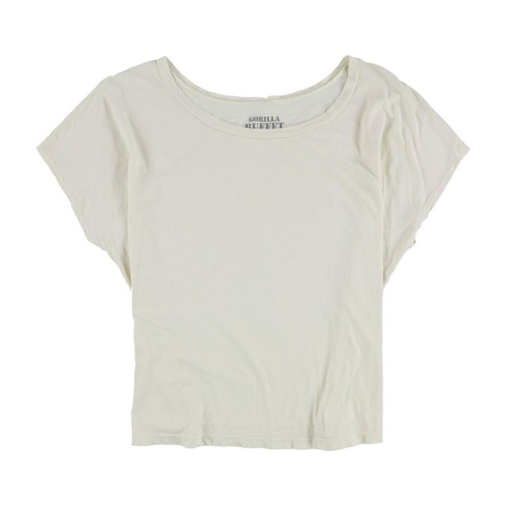Gorilla Buffet Womens Solid Basic T-Shirt, NWT